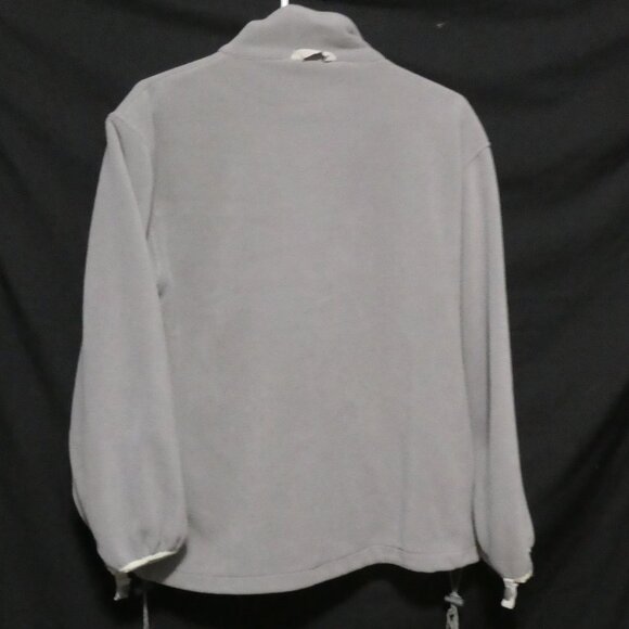 COLUMBIA SPORTSWEAR | woman's medium | Grey Fleece Zip-Up Jacket | Interchange - Picture 2 of 15